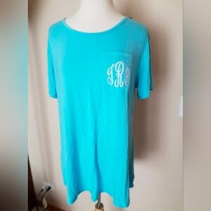 Marleylilly Women's Short Sleeve Boyfriend T-shirt Tee Sz L/XL NWT